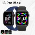 I8 Pro Max Smart Watch | Bluetooth Calling | Full Touch HD Display | Fitness & Sports Tracker | Smartwatch for Men & Women. 