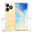 For Itel A70 Case Clear Shockproof Silicone Soft Cover Transparent Phone Cases. 