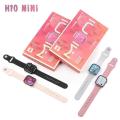 H10 Mini Smartwatch - HD Amoled Display Wireless Charging Smart Watch with 3 Straps - Smart Watches for Girls and Boys. 