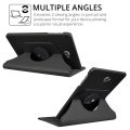 Amazon Fire HD8 8" Rotate Book 360 Stand Feature Flip Case For Amazon Fire HD8 8" 2015 / 2016 / 2017. 