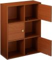 eFurniture Gorgeous 3-Tier 6 Cube with 3 Door and 3 Open Cube Shees Bookcase Bookshef Storage Bookcases Multifunctional Display Shelf. 