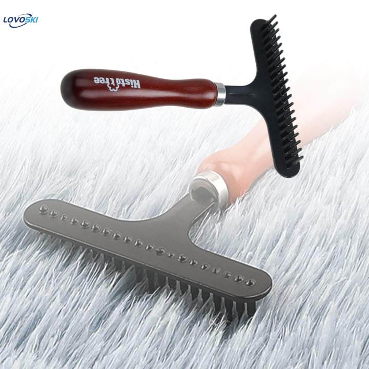 Carpet Rake Carpet Grooming Rake Carpet Restoration Rake Shag Carpet Rake for Living Room