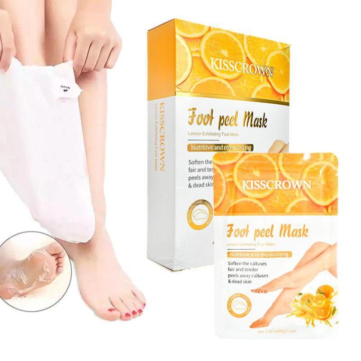 pack pf 3 KissCrown Foot mask dead skin remover
