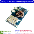 DC 6V–32V to 5V 24W 1/2/4-Channel USB Fast Charger Module QC2.0 / QC3.0, DC-DC Step-Down Converter (XFW-KC24) by Electrica. 