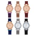 Faceins Women's Watches Magnetic Milan Band Bracelet Watch Female Quartz Watch Strap Temperament College Watches. 