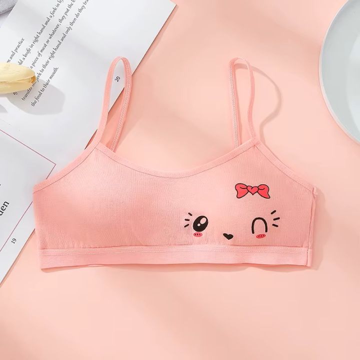 Click4she%20Teen%20Girls%20Soft%20&%20Comfortable%20Padded%20Cotton%20Sports%20Bra%20for%20Girls%20Solid%20Color%20Teenagers%20Vest%20Tops%20Children%20Clothes%20Cotton%20Child%20Training%20Bra%20for%20kids%208-12years%20-%20Image%204