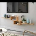 Wooden rack living room TV wall decoration shelf bedroom wall wall mount router partition up. 