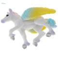 Plastic Realistic Legendary Creature Animals Pegasus Horse Model Action Figure Toys Pet Playset, Eduactional for Kids Toddler Collectibles. 