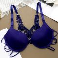 GlamourSecrets Butterfly Style Bra For Women's Front Open Padded Bras For Bridals Push Up Style Front Open Bra For Girls. 