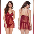 New Style Short Nighty For Ladies Night Dress Net Nighty For Night Party.. 