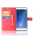 PU Leather Cover For Xiaomi Mi MAX 2 Case Flip Magnetic Closure Stand Wallet Phone Casing. 