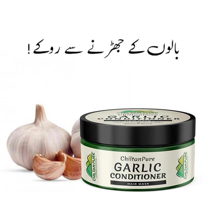 Garlic Conditioner Hair Mask – Promote Hair Growth, Balance PH Level of Hair, Makes Hair Healthy & Shiny