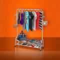 Best Quality Cloth hanging stand/ Double Shoes Rack Stand / Garments Stand/ Purse and Accessories Hanging stand/ Boutique Display stand rack for your Home and Garments shop. 
