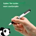 3pcs/set KACO K7 Panda Party Press-type Black Gel Pen 0.5mm Refill. 