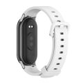 For Xiaomi Mi Band 8 Mijobs Silicone Breathable Watch Band. 