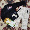 Bunny Blossom - Baba Fancy Romper and Frock - Denim and Jersey Design - (Tshirt, Denim or Jersey Dungaree)- Branded Bear Basket Premium Baby Baba Suit - Fine Quality Baby Boy and Girl Romper. 