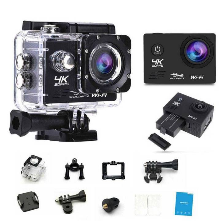 ACTION SPORTS CAMERA WIFI 4K 1080P HD