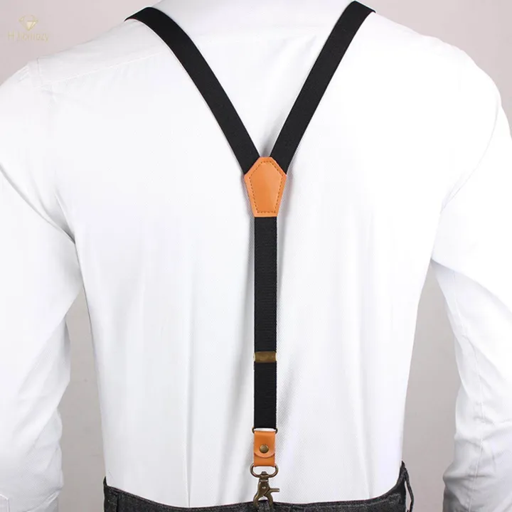 Suspenders%20for%20Men%20Shaped%20Elastic%20Straps%20Heavy%20Duty%20with%20Swivel%20Hooks%20Adjustable%20Casual%20Pants%20-%20Image%204