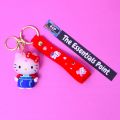 Hello kitty keychain (multiple variants) - soft pvc keychain for kids (girls and boys) - bag hanging accessories / keyring. 
