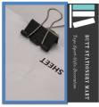 Binder Clips, Diamond, 25mm, 1 inch Paper Clip. 