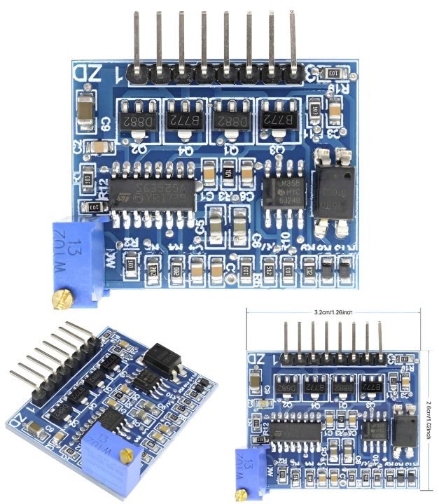 SG3525 LM358 Inverter Driver Board Mixer Preamp high Frequency Adjustable 12V-24