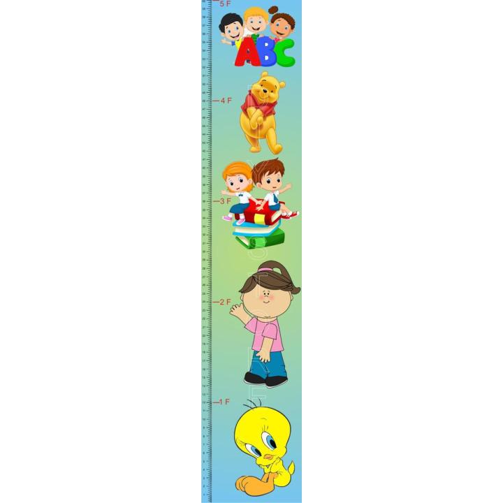 5 Feet Kids Growth Height Chart Home Decor School Decoration