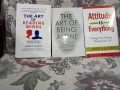 PACK OF 3 ENGLISH NOVEL THE ART OF READING MINDS - THE ART OF BEING ALONE AND ATTITUDE IS EVERYTHING. BEST SELLING ENGLISH NOVEL. 