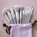 13 Pcs Makeup Brush Set Soft hair Loose Powder Eyeshadow Concealer Contour Eyeliner brush Foundation Beauty Cosmetic tools. 