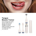 Electric Mouth Trainer Tongue Muscle Training Massager Oral Rehabilitation Trainer for Adult Kids Tongue Training Toothbrush. 