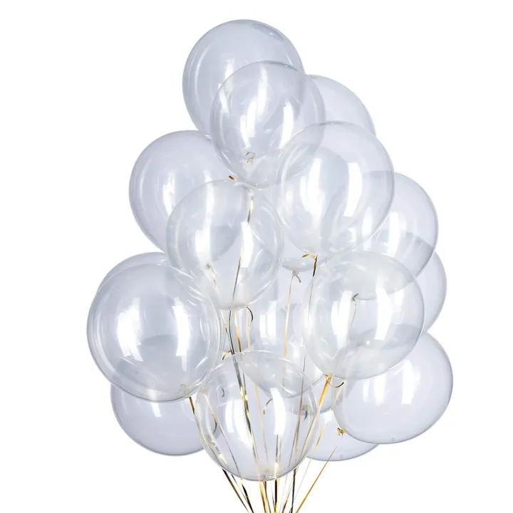 10/20/30/50/100%20Pieces%20Transparent%20Clear%20Latex%20%20Balloons%20For%20Birthday%20Parties,%20Celebrations%20&%20Decorations%20-%20Image%204