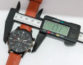 MIGEER Fashion Casual Mens Watches Luxury Leather Business Quartz-Watch Men  Military Sport Wristwatch Relogio Masculino. 