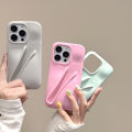 Rhode Gloss Soft Silicone Case Cover For iPhone 6 6S 7 8 X XS XR SE 11 12 13 Mini 14 15 Pro Max Plus can be installed lipstick. 