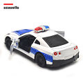 Diecast Car 1/38 Nissan GTR Metal Super Car Cop Edition Collectible Pull Back Vehicle for Hobby Collection by SZASELLS. 