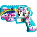 New electric bubble gun Unicorn Dinosaur fully automatic bubble making handheld children's bubble machine with light Bottle Fix system for Non Liquid Messy Play Best for Summer Holiday gift Indoor outdoor Pool Party Birthday party Toy. 
