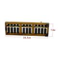 NYT Japanese Soroban Style Wooden Abacus Frame Beads Classic Ancient Calculator. 