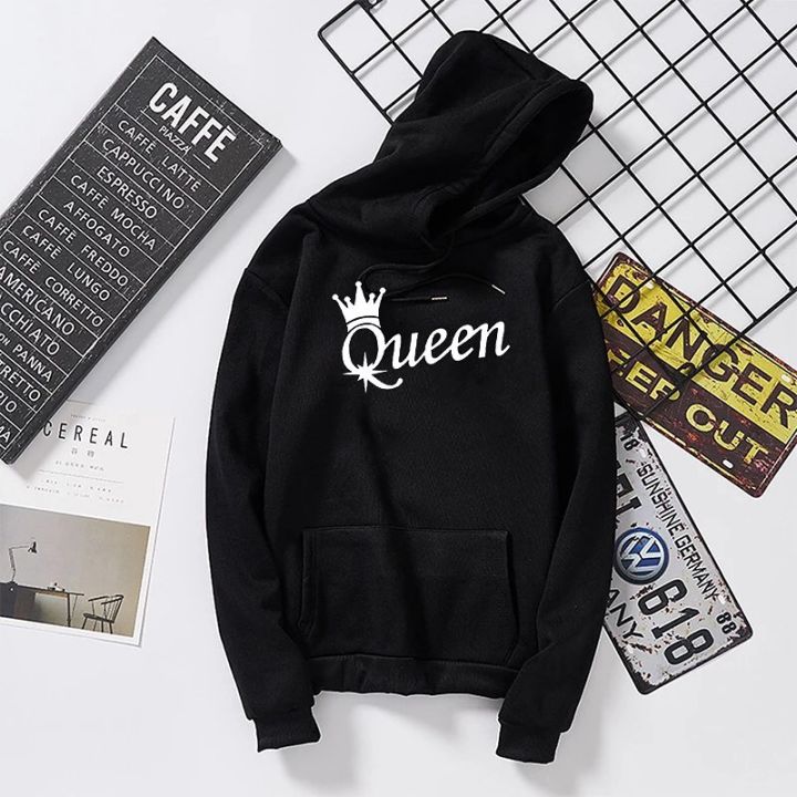 QUEEN Printed hoodie for GIRL & WOMEN kangaroo style winter wear