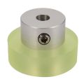 100Mm Aluminum Polyurethane Industrial Encoder Wheel Measuring Wheel for Measuring Rotary Encoder. 