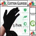 Sun Protection Cotton Summer Hand Gloves 5 Pairs. 
