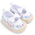 Spring Kids Girls Vintage Princess Embroidery Bowknot Casual Baby Anti-skid Shoes New Mga sapatos ng mga bata Mga sapatos na pang-babae Toddler shoes Mga sapatos ng sanggol. 