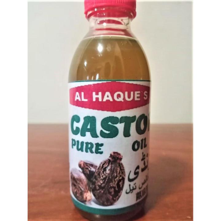 PURE CASTOR OIL 1 LITER (AURANDI KAI TAIL KHALIS). HAIR OIL