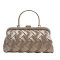 Fancy Bridal Clutches for Wedding Golden Bridal Clutch for Girls Party Stones Clutch Bags For Womens. 