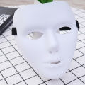 White Face Mask Halloween Party Masks Hip-Hop Ghost Dance Performances Props. 