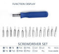 AzaTech 16 in 1 Screwdriver Set Repair Tool Kit Precision Screw Driver Opening Tools Magnetic Tip Carbon Steel Multifunctional Phillips Flathead Torx Handle Ratchet Pry Bars Portable With Box Professional Kit. 