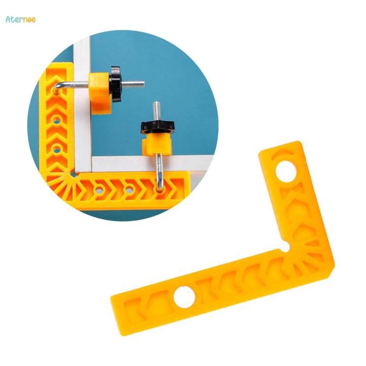 90%20Degree%20Positioning%20Squares%20Right%20Angle%20Clamp%20Orange%20Woodworking%20Tool%203%20Inch%20-%20Image%202