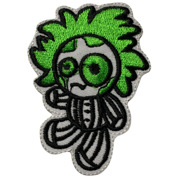 Halloween Beetlejuice Embroidered Iron On Patch Sew On Badge Bags Caps Jeans Jackets Clothes