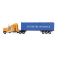 1:65 Container Truck Toy Container Tractor Trailer Model Toy Truck. 