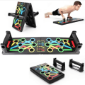 Complete 9-in-1 Push-Up Rack Board: Your Ultimate Fitness Workout System. 