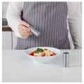 IKEA PLATS Salt/pepper shaker, set of 2, stainless steel. 