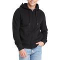 Zip Hoodie Black Zipper Hoodie New Winter Jet Black Hoodie for Men & Women. 