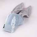 Jeans MinJi Haerin OMG Stage Long Rabbit Ear Hat Style Denim Blue Baseball Cap Fashion Hip-Pop Cap Couple Birthday Gifts. 
